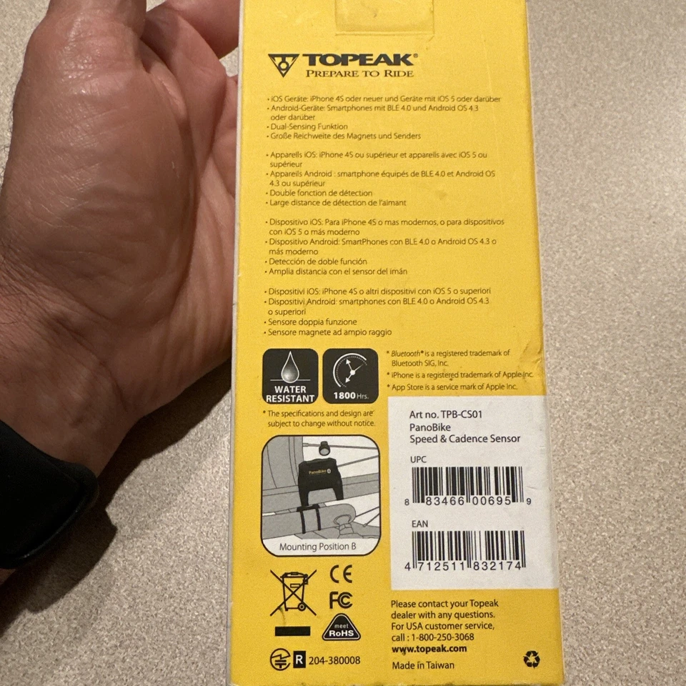 Topeak PanoBike Speed & Cadence Sensor - Image 3 of 4