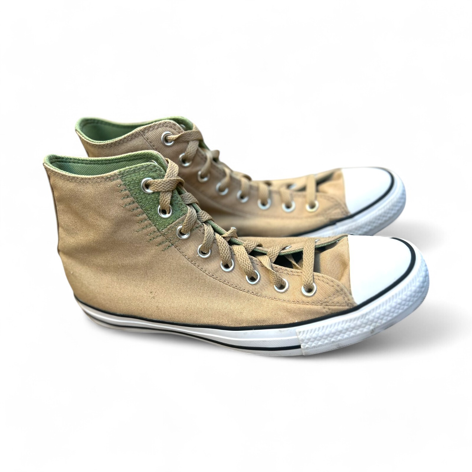 SAOLA Taglia 9 5 10 5 Converse Chuck Taylor All Star toppa cucita alta nomad kaki