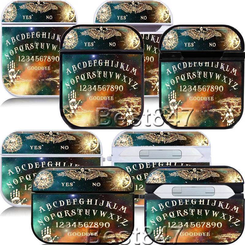 Ouija Board Horror Ghost Halloween for AirPods 1/2/3/Pro 2 Case Shockproof Cover