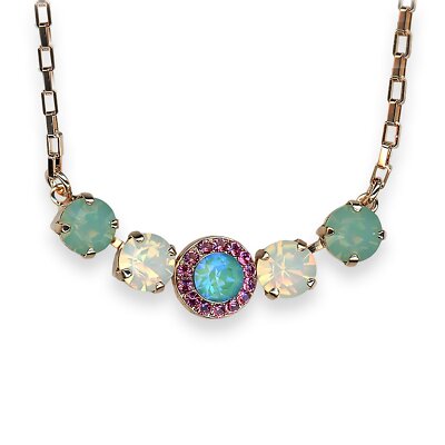 Necklace Pendant by Mariana Memories of Montmartre Coll. Classy Rose, White O...