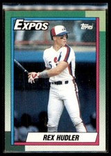 Rex Hudler 1990-91 Topps #647 Montreal Expos