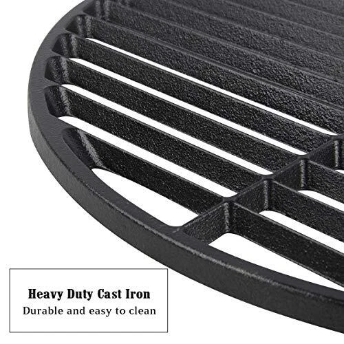 Cast Iron Cooking Grids Grates for Large Big Green Egg Round Grill Grate (18"... - Picture 4 of 6