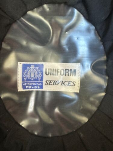 British Metroplitan Police Bobby Helmet Hat Womens - Authenic - Picture 5 of 10