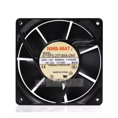 NMB 4715FS-23T-B5A-DN1 12038 AC230V 0.16A/0.12A 12CM Cooling Fan