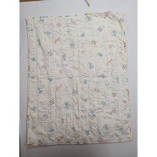 Homemade Baby Blanket Quilt Nursery About 32x41 Inch