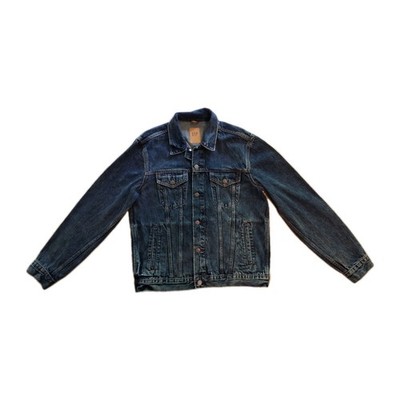 Gap Denim Trucker Jean Jacket Mens Large Blue Cotton NWT 