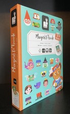 Janod Magneti Book Fairytales Ages 3-8 Magnetic Puzzle Activity Made In France