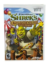 Shrek’s Carnival Craze Party Games (Nintendo Wii, 2008) Complete and Tested