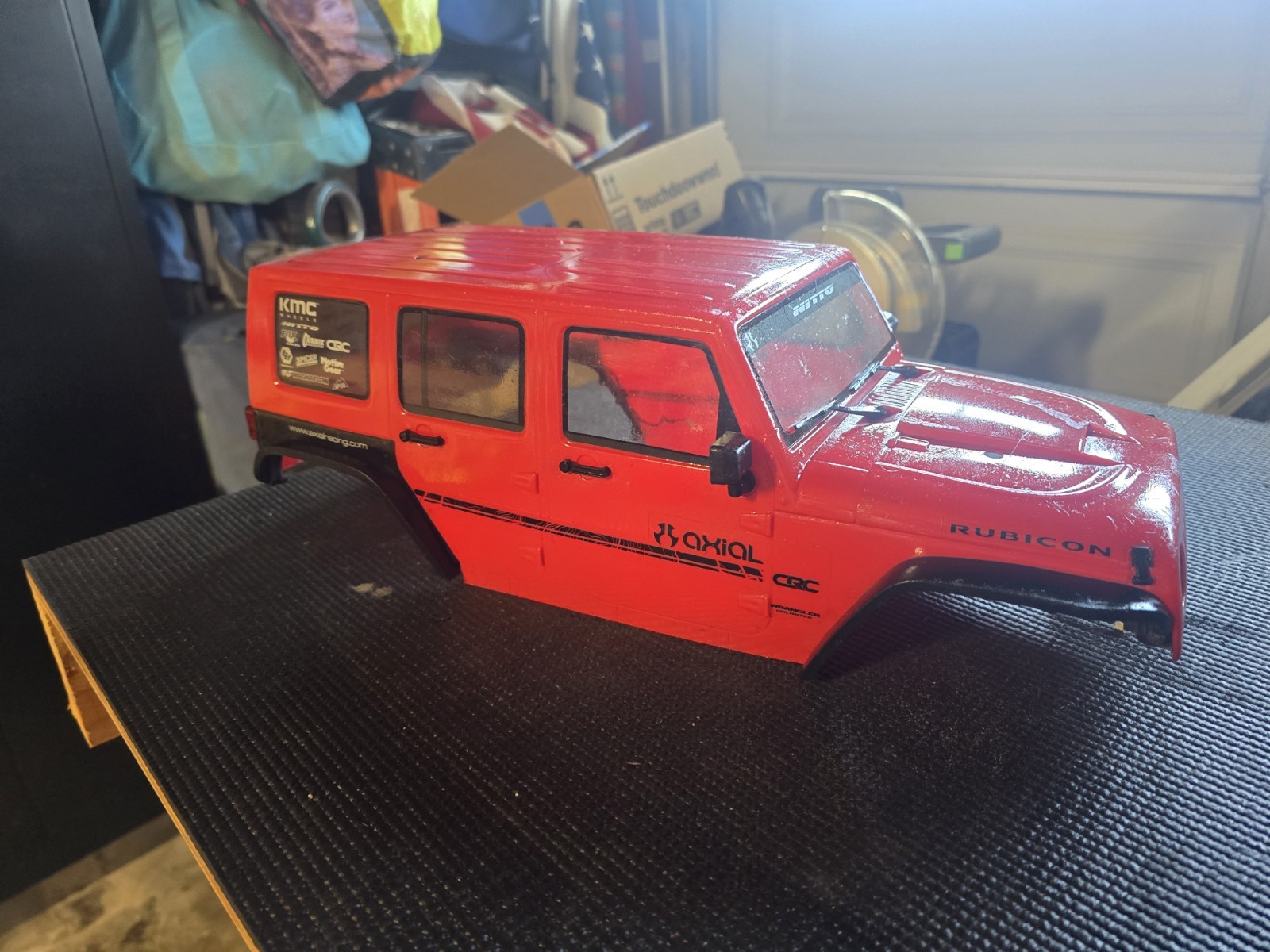 Axial SCX10 III Or II Jeep body With Lights And Accessories 