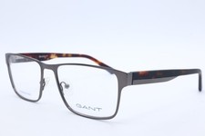 GANT GA 3121 009 Rectangle Matte Gunmetal Eyeglasses Clear Lenses 55mm