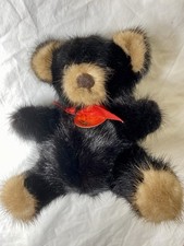 Mink Fur Teddy RARE Bear Genuine 3rd Generation Plush 7  Beautiful Condition