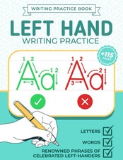 Left Hand Writing Practice  Book: Handwriting Workbook for...