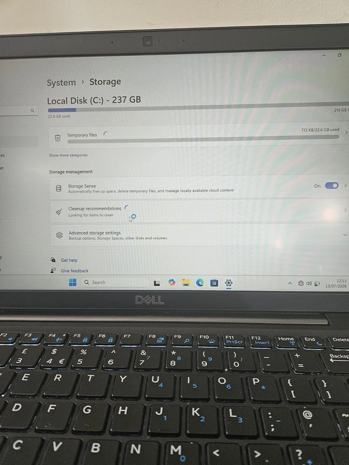 Dell Latitude 7390 – 8GB RAM – 256GB SSD - Poor Battery, photo 3 of 5
