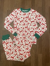 Carter's Adult Pajamas Large 2 Piece Family Christmas Ornaments Sleigh Deer