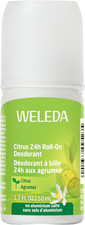 Weleda 24H Roll-On Deodorant with Citrus, Aluminium Free, Natural Deodorant, for