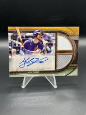 2025 Topps Museum Collection Kyle Tucker Dual Relic Auto /199 Cubs
