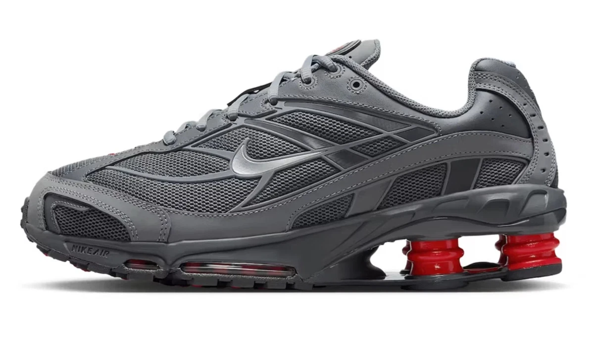 Nike Shox Ride 2 Smoke Grey University Red for Sale | Authenticity