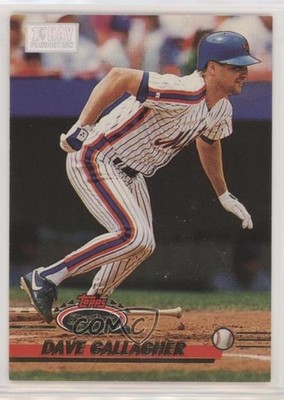 1993 Topps Stadium Club 1st Day Issue Dave Gallagher #476 8jm
