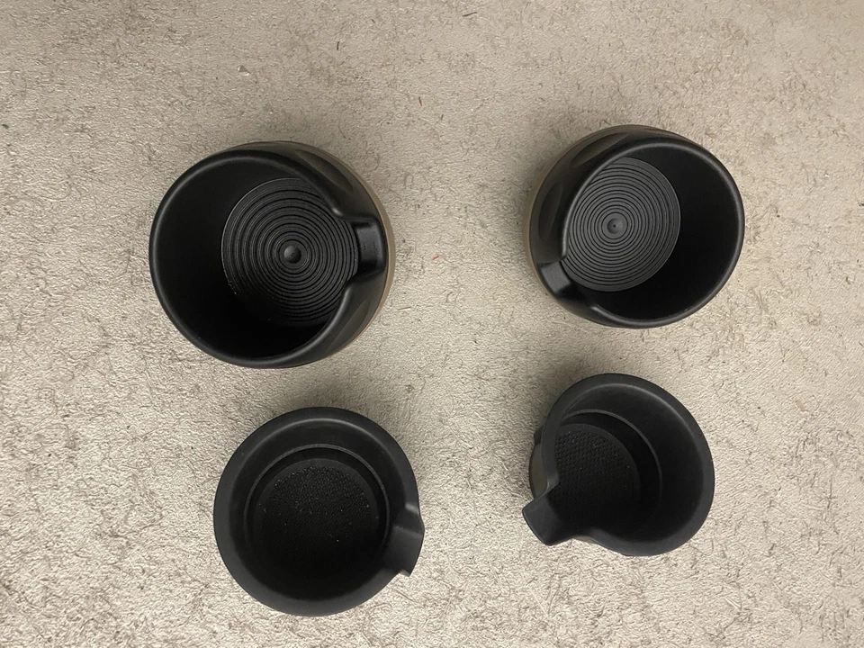 Land Rover Discovery II 1999-2004 juego de 2 portavasos consola central bronceado OEM * Foto 4 de 4