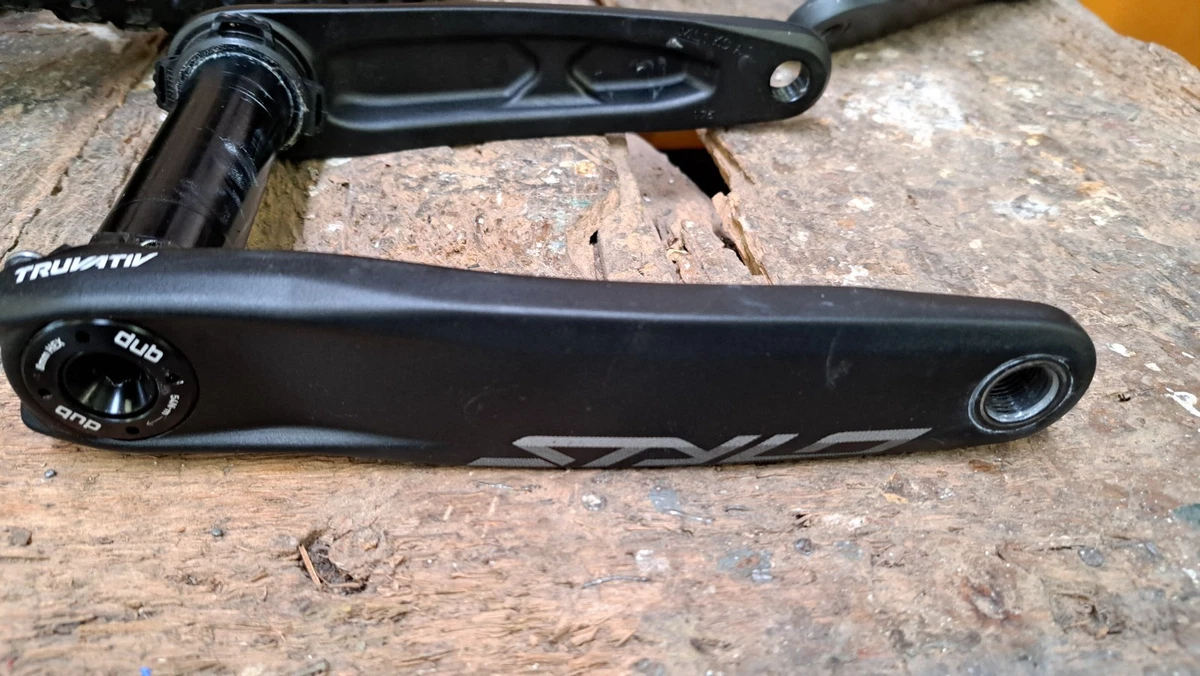 Guarnitura CANNONDALE SI HOLLOWGRAM Carbonio 175mm 3x10 velocità MTB BICICLETTA