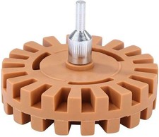 20mm Decal Removal Eraser Wheel, Wheel Rubber Eraser with Power Drill Adapter Re