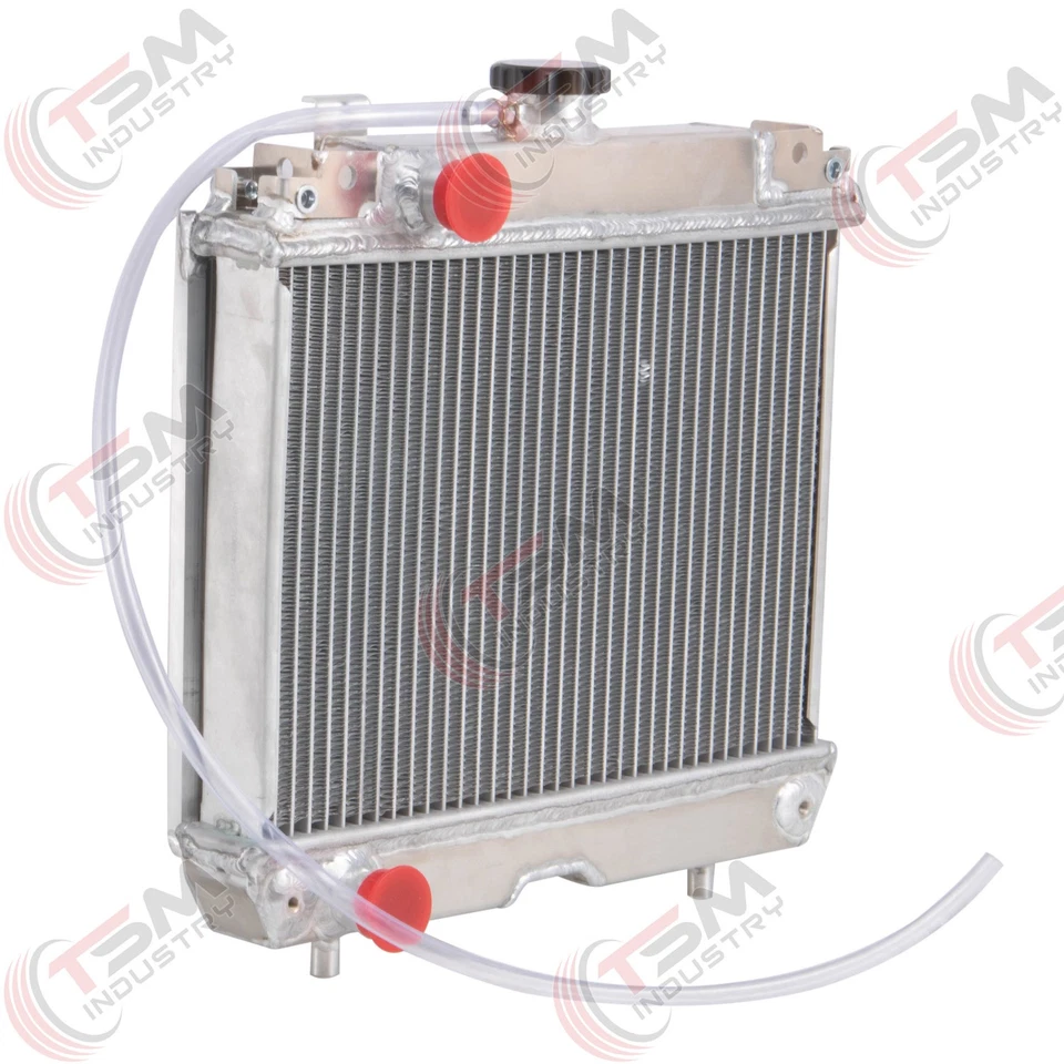 2 Row Aluminum Cooling Radiator For Kawasaki FD750D FD791D FD851D JD 39061-2065 - Image 4 of 4