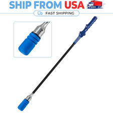 Blue Portable Golf Swing Trainer Stick W/Silicone Grip Warm Up Tool For Beginner
