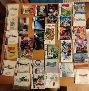 Spieleanleitung Gameboy Advance/Nintendo DS und andere