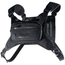 Water Resistant Chest Pack - Minimalist Running Pack For Workouts, Running Ho...