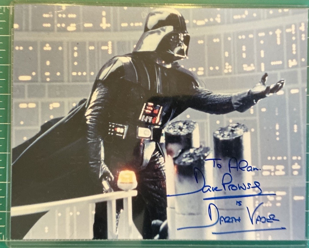 David Prowse Darth Vader Signed 8x10 Photo Star Wars Authentic | eBay