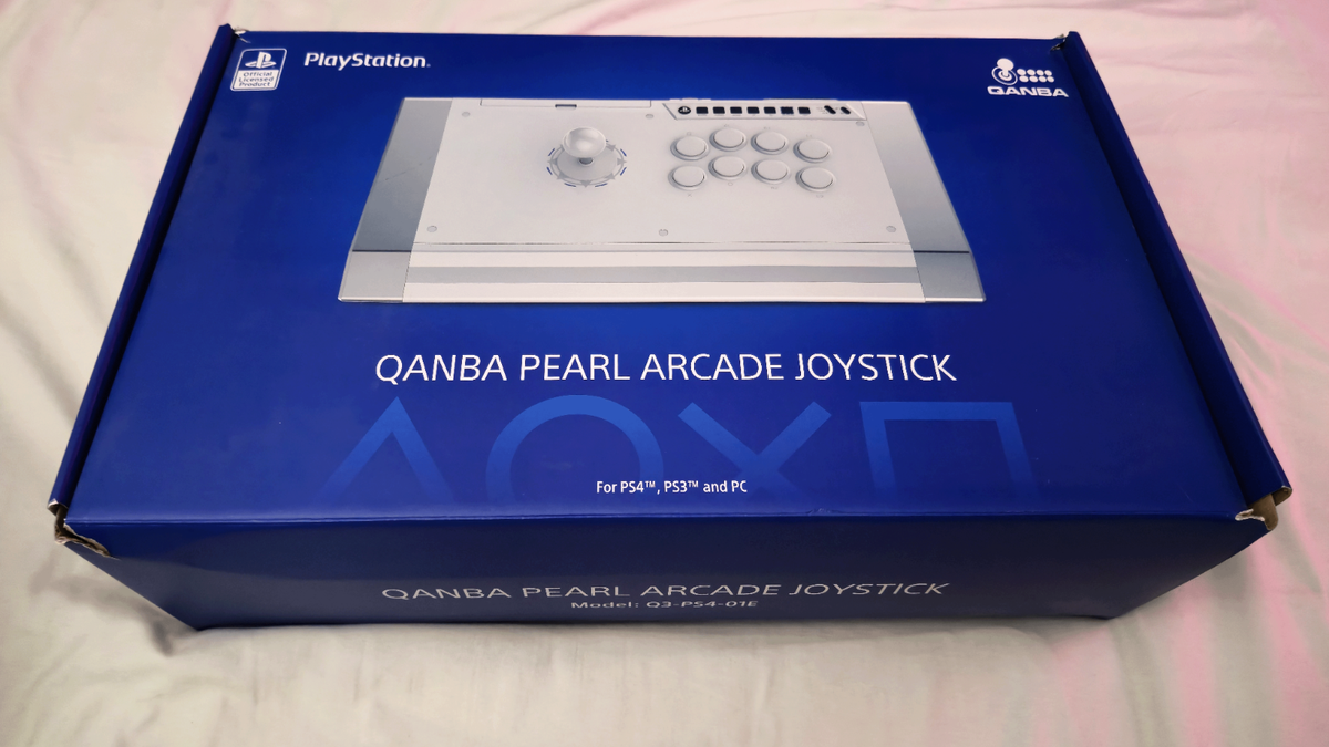 Qanba Q3 Obsidian Arcade Joystick - Pearl for sale online | eBay