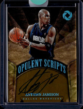 2017 PANINI OPULENCE OPULENT SCRIPTS PLATINUM ANTAWN JAMISON 1/1
