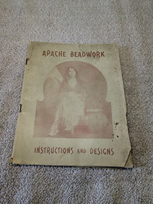 #ad #ad Antique Apache Beadwork Instructions And Designs Booklet Austin Walker Sales Co $22.00