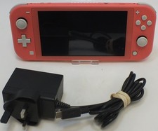 Nintendo Switch Lite HDH-001 Handheld Games Console With Adapter - Yellow