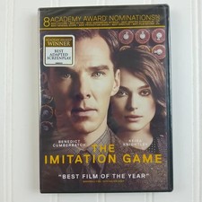 IMITATION GAME DVD Movie NEW SEALED 2014 Benedict Cumberbatch Keira Knightley