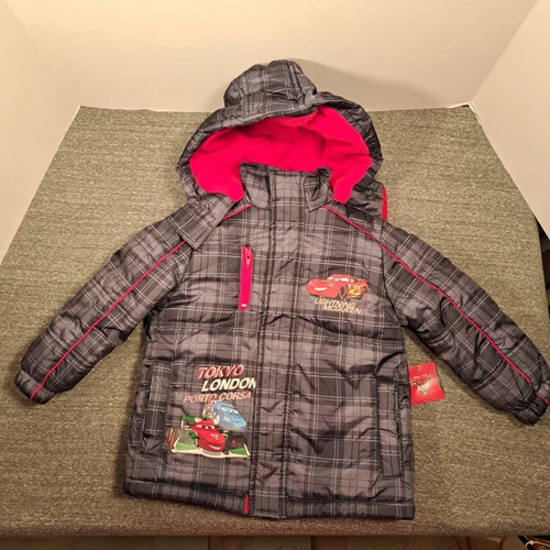 ALEXANDER MCQUEEN Giacca invernale ragazzo Disney Cars 2 Lighting McQueen 3T