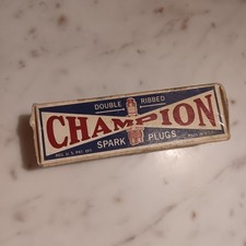 Vintage Champion 3x Spark Plugs Ford Model Ab.