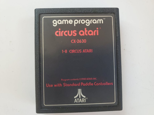 Circus Atari - Atari 2600 **Tested & Working**