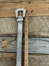Child  s Bling Western Belt with Rhinestones Age 3-6 Well Made Western Cowgirl