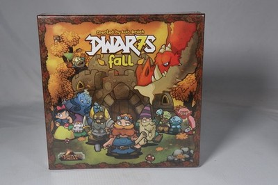 Dwar7s Fall Board Game Vesuvius Media Luis Brueh Sealed New