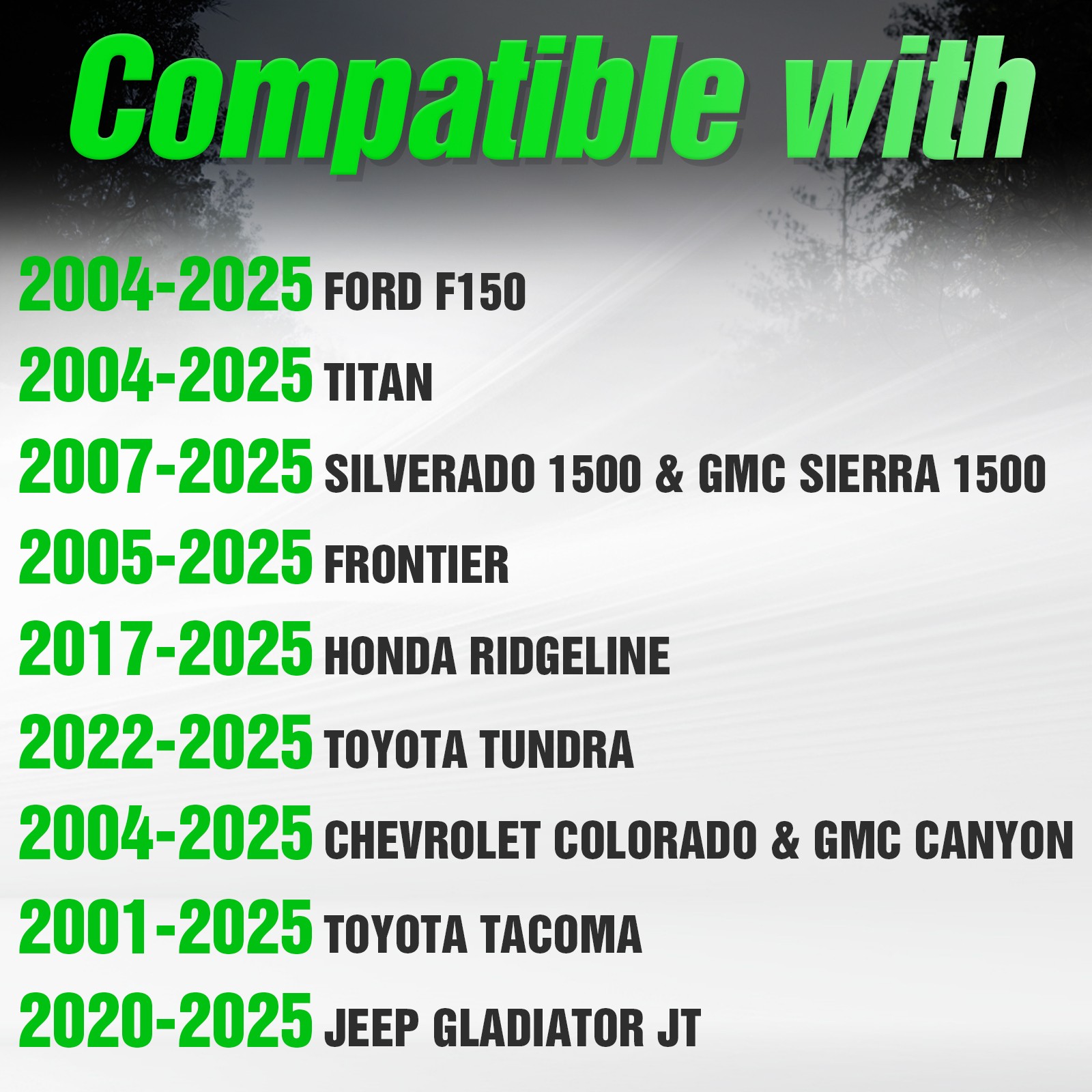 For Titan/Frontier/Tundra/Colorado/Canyon/Tacoma Truck Adjustable Sport Roll Bar