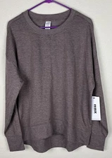 RBX Women's Active Long Sleeve Top Brown size Medium NWT