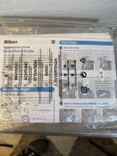 Nikon D5100 DSLR Camera Genuine Instruction Manual / User Guide In English