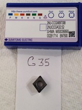 1 NEW SUMITOMO 2NUCCGA 32.52 CBN INSERT. 2 TIP OF CBN. GR: BN7500 G35 