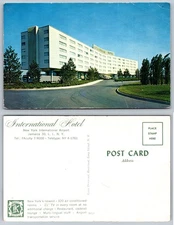 International Hotel New York International Airport Postcard