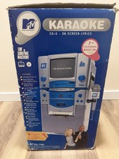 The singing machine karaoke tv MTV Vintage STVG-700 model ,works
