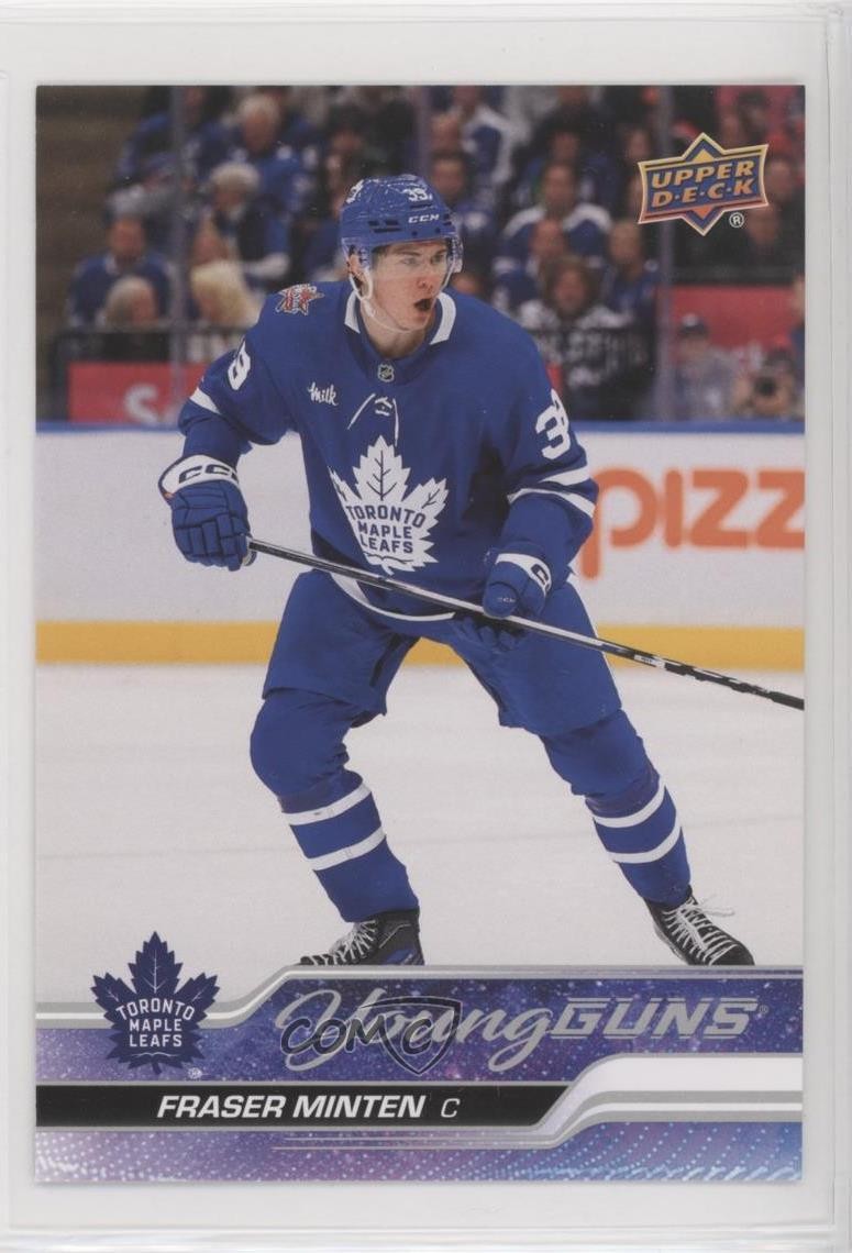 2023-24 Upper Deck Series 2 Young Guns Jumbo Fraser Minten #482 0wz
