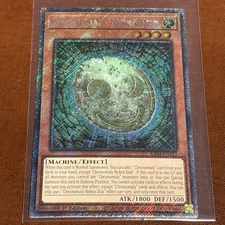 Yugioh! 1x Chronomaly Nebra Disk RA04-EN213 Platinum Secret Rare 1st Ed NM