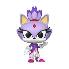 Sonic the Hedgehog ¡POP! Figura Vinilo Juegos Blaze the Cat 9 cm