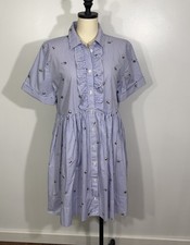 Kate Spade Dress BumbleBee 100 Cotton Large
